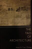 The Tao of Architecture