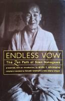 Endless Vow : The Zen Path of Soen Nakagawa