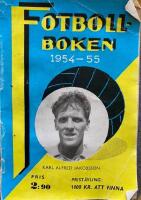 Fotbollboken 1954-55, Svenska fotbollf&ouml;rbundets officiella seriekalender