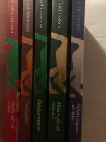 Fem Homan-deckare (se titlar nedan)