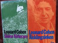 Tv&aring; b&ouml;cker av Leonard Cohen: &Auml;lsklingsleken & Sk&ouml;na f&ouml;rlorare