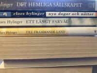 Fyra b&ouml;cker av Claes Hylinger: Se titlar nedan