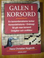 Galen i korsord