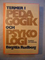 TERMER I PEDAGOGIK OCH PSYKOLOGI Inneb&ouml;rd och ursprung