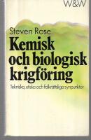 Kemisk och biologisk krigf&ouml;ring