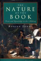 The Nature of the Book : Print and Knowledge in the Making