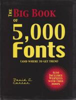 The Big Book of 5,000 Fonts (and where to get them)