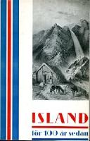 Island f&ouml;r hundra &aring;r sedan : efter litografier i Recherche-expeditionens Atlas Historique