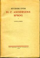 Studier over H.C. Andersens sprog