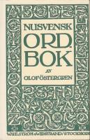 Nusvensk ordbok 1-5