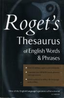 Roget's Thesaurus