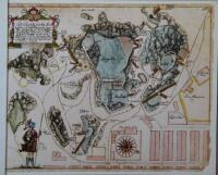 STORA  KOPPARBERGET. En gruvkarta av Hans Ranie fr&aring;n 1683.