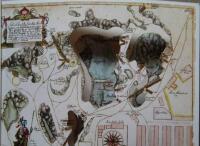 STORA  KOPPARBERGET. En gruvkarta av Hans Ranie fr&aring;n 1683.