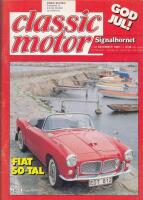 Classic Motor Signalhornet Nummer 12 1986