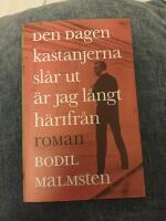 Den dagen kastanjerna sl&aring;r ut &auml;r jag l&aring;ngt h&auml;rifr&aring;n : roman