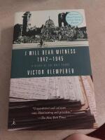 I will bear witness 1942-1945. A diary of the nazi years