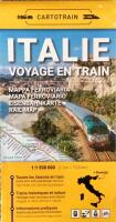 Italie Voyage en train -  Rail Map