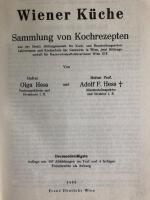 Wienerküche. Sammlung von Kochrezepten.