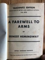 A farwell to arms.
