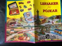 Leksaker för pojkar. 1934-1935