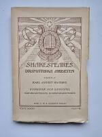Shakespeares dramatiska arbeten. Band 12 - Komedier och sagospel -  K&auml;rt besv&auml;r f&ouml;rg&auml;ves - En midsommarnattsdr&ouml;m 