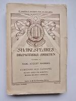 Shakespeares dramatiska arbeten. Band 14 - Komedier och sagospel - Mycket v&auml;sen f&ouml;r ingenting - Muntra fruarna i Windsor