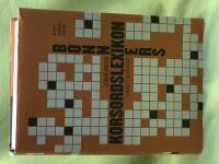 Bonniers korsordslexikon lodr&auml;tt & v&aring;gr&auml;tt