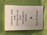 Lexical Aids for Students of New Testament Greek