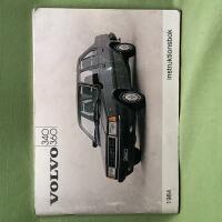 Instruktionsbok Volvo 340/360 1984
