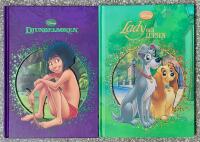 Disney Djungelboken & Lady och Lufsen f&ouml;nsterb&ouml;cker