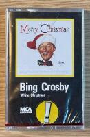 Merry Christmas - White Christmas inplastat kassettband oanvänt