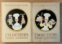  Escoffier&acute;s Stora Kokbok del 1 & 2 / Husmoderns bok