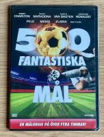 500 fantastiska m&aring;l Fotboll inplastad