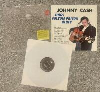 Johnny Cash &lrm;&ndash; Sings Folsom Prison Blues LP 2002 Italy 180g