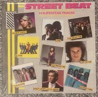 Street Beat - 14 Superstar Tracks LP 1982 UK inplastad