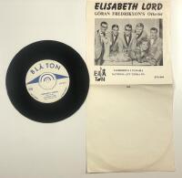 Elisabeth Lord, G&ouml;ran Fredrixon's Orkester &ndash; Tamborito I Panama / N&aring;'nting Att T&auml;nka P&aring; 7&rdquo; 1968