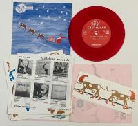 Smakl&ouml;sa &ndash; Jul med Smakl&ouml;sa 7&rdquo; EP 1988 r&ouml;d vinyl med pysselinlaga 