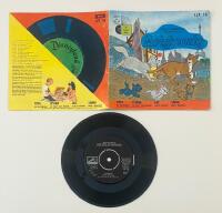 Walt Disne&yacute;s Aristocats 7&rdquo; Lill-LP 1970 h&auml;fte och skiva