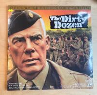 The Dirty Dozen Deluxe Letter-Box Edition 1990 laserdisc Lee Marvin inplastad.