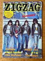 ZIGZAG Magazine 88 Oct 1978 Ramones Patti Smith Blondie