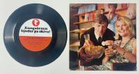Monica Zetterlund &ndash; Kungs&ouml;rnen bjuder p&aring; skiva! 7&rdquo; Flexidisc 33 1/3 Bosse Parnevik