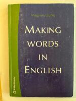Making words in English