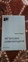 Att formulera undervisningsm&aring;l