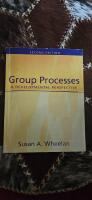 Group processes - a developmental perspective