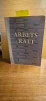 Arbetsr&auml;tt