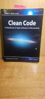 Clean code - a handbook of agile software craftsmanship