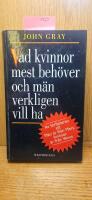 Vad kvinnor mest beh&ouml;ver och m&auml;n verkligen vill ha