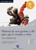 Historia de una gaviota y del gato que le enseno a volar (spanska A1, bok + 3CD)
