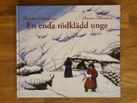 En enda r&ouml;dkl&auml;dd unge