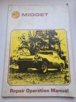 MG Midget Repair Operation Manual